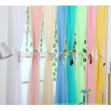 wholesale pretty doule color sheer curtain